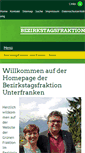 Mobile Screenshot of gruene-bezirkstag-unterfranken.de